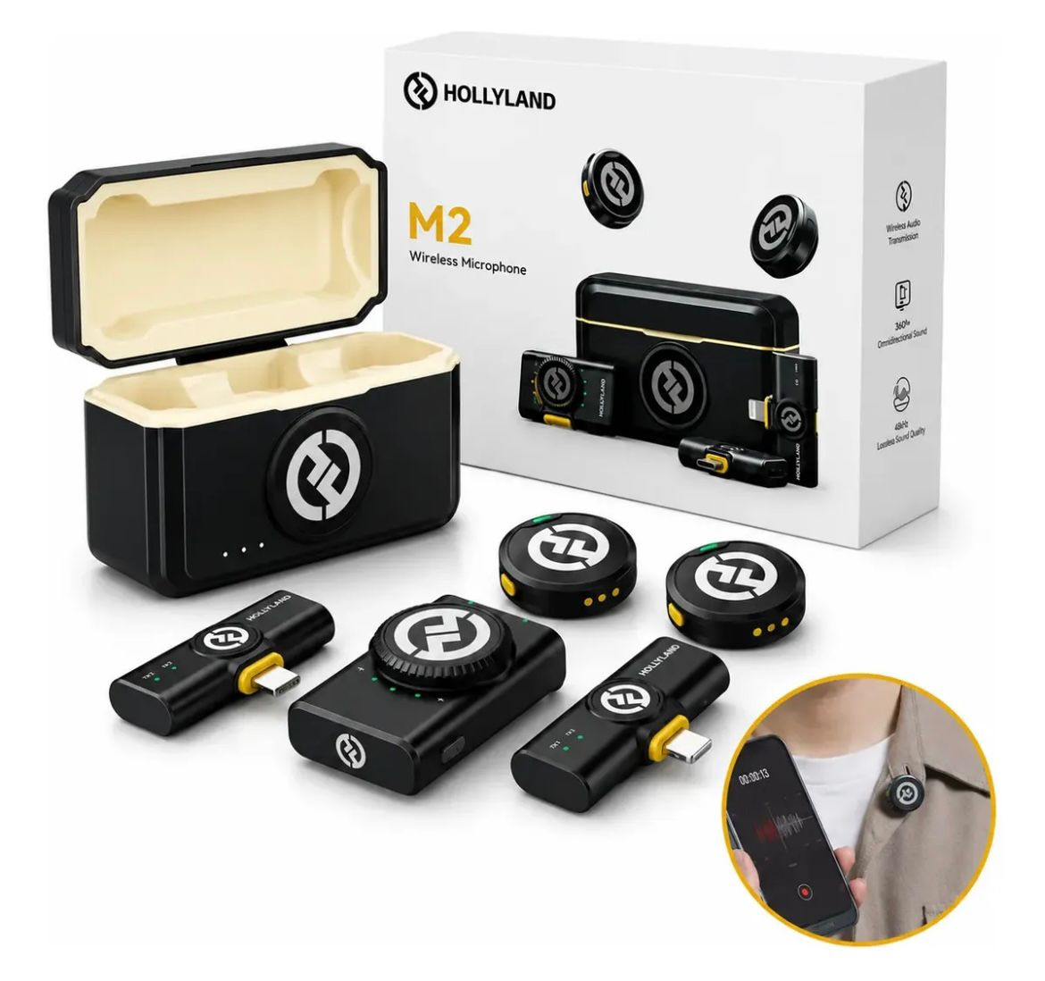 Microfone de Lapela